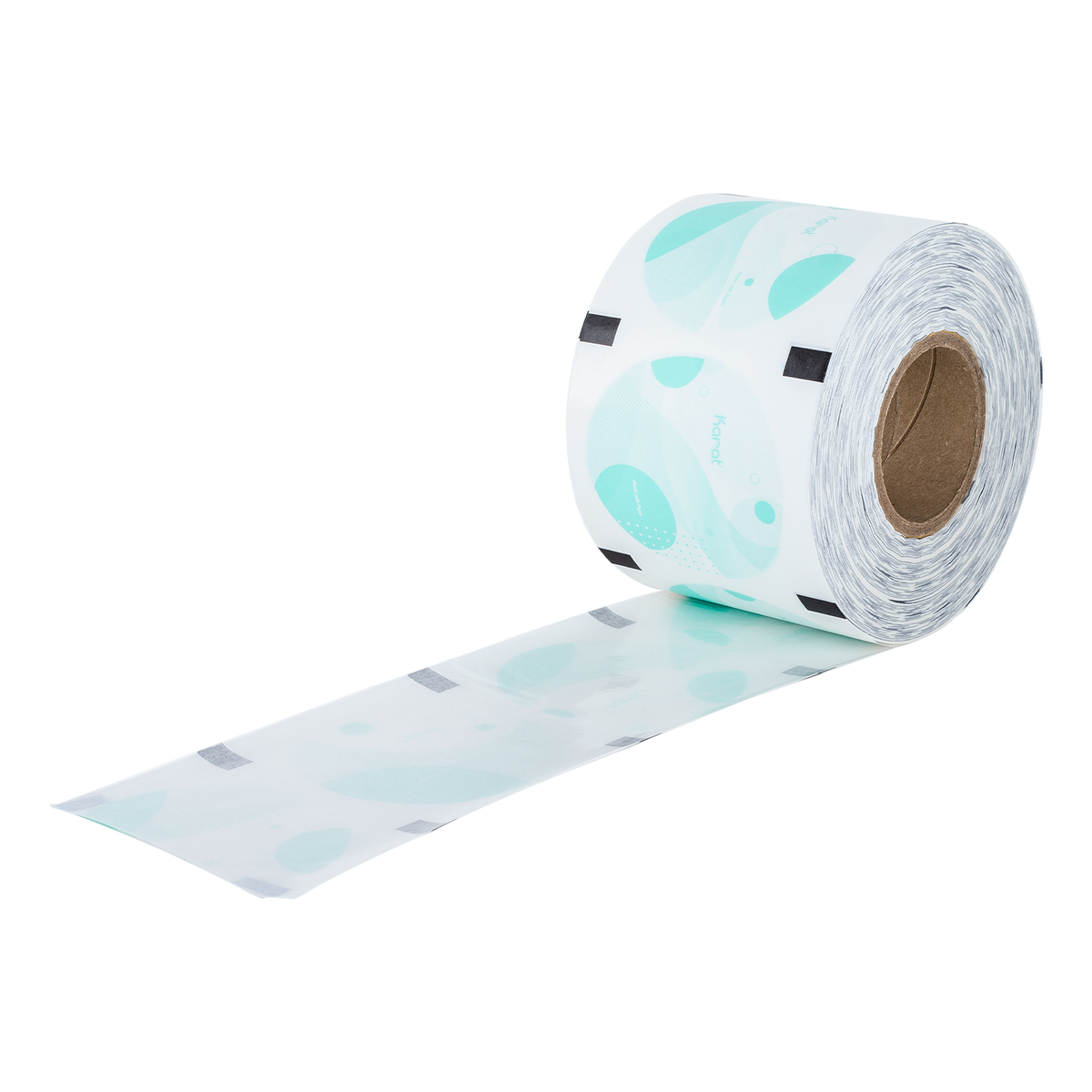 Karat 90-95mm Paper Seal, Generic Print — 1 Roll — product photo 3