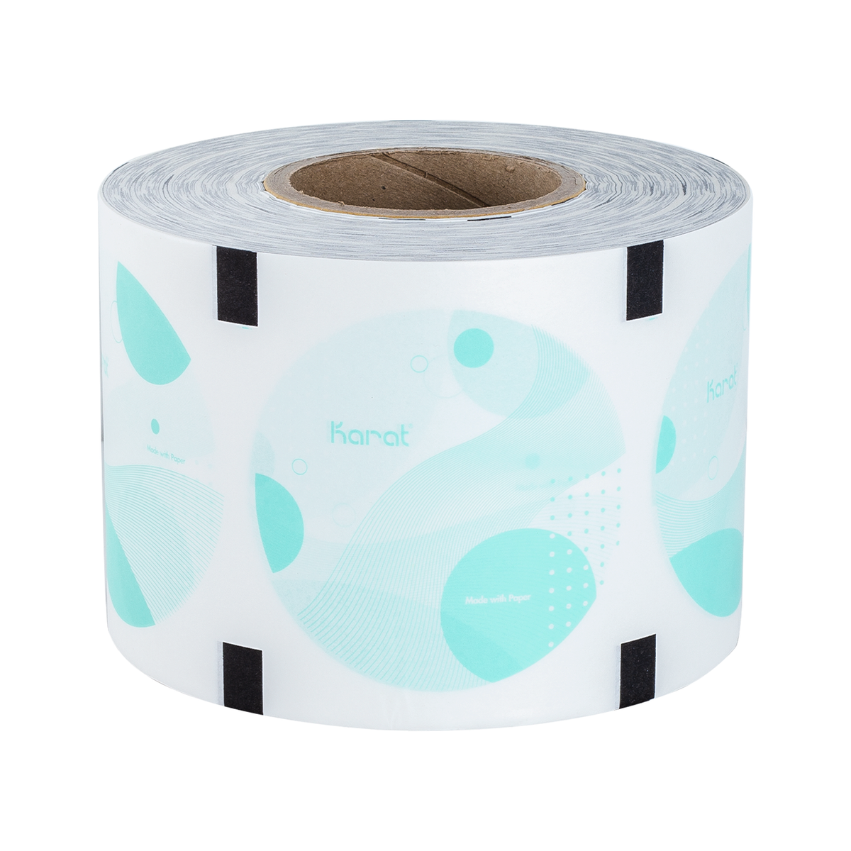 Karat 90-95mm Paper Seal, Generic Print — 1 Roll — product photo 5