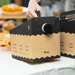 Karat 96 oz Beverage Take-Out Container, Kraft — 25 ct — product photo 3