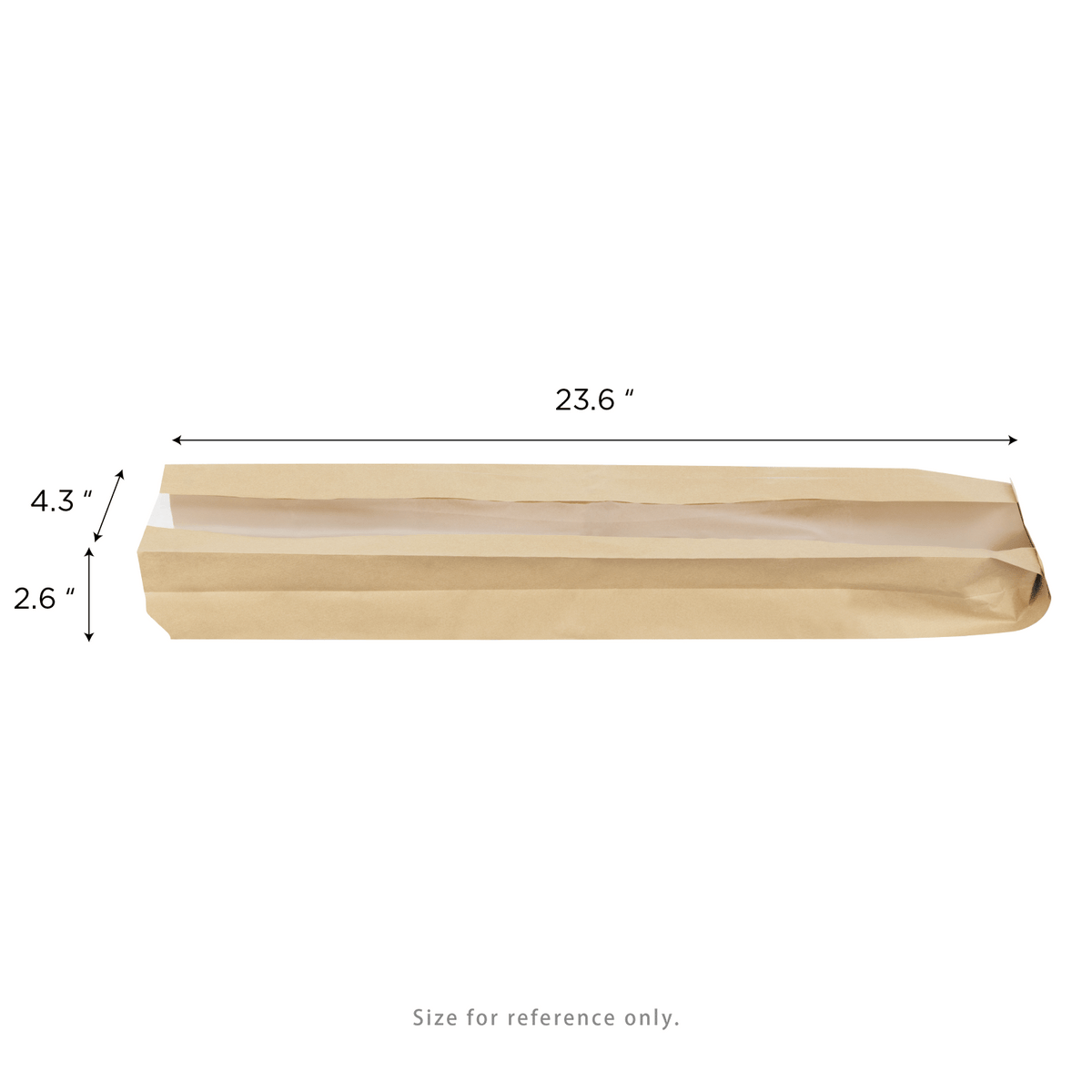 Karat Baguette Windowed Bread Bag — 500 ct — product photo 5