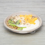 Karat Bowl Lids, For 24-40 oz Molded Fiber Bowl, PET, 204.4 mm — 200 ct — product photo 3