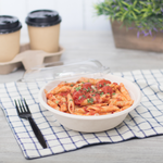Karat Bowl Lids, For 24-40 oz Molded Fiber Bowl, PET, 204.4 mm — 200 ct — product photo 4