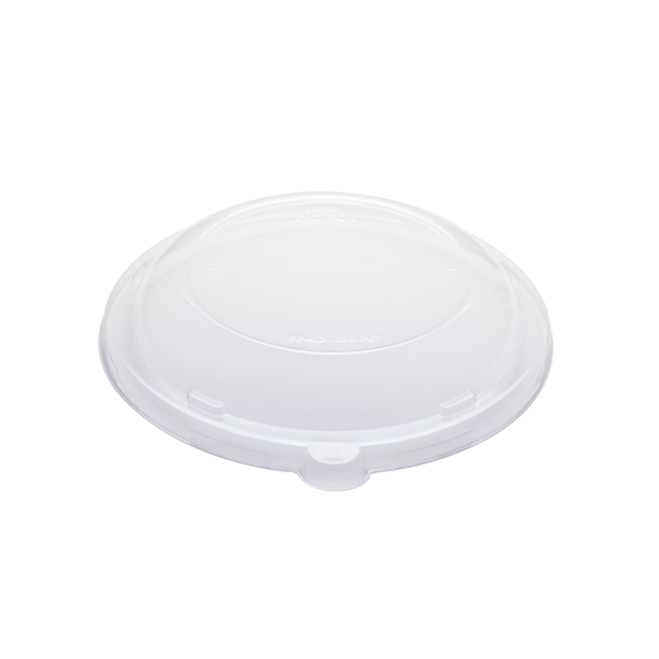 Karat Bowl Lids, For 24-40 oz Molded Fiber Bowl, PET, 204.4 mm — 200 ct — product photo 5