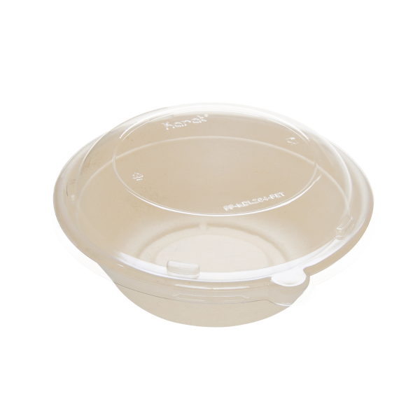 Karat Bowl Lids, For 24-40 oz Molded Fiber Bowl, PET, 204.4 mm — 200 ct — product photo 7