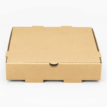 Karat Corrugated Pizza Box, 10''x10''x2'', Kraft — 50 ct — product photo 2