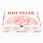 Karat Corrugated Pizza Box, 12''x12''x2'', Generic Print — 50 ct — product photo 2