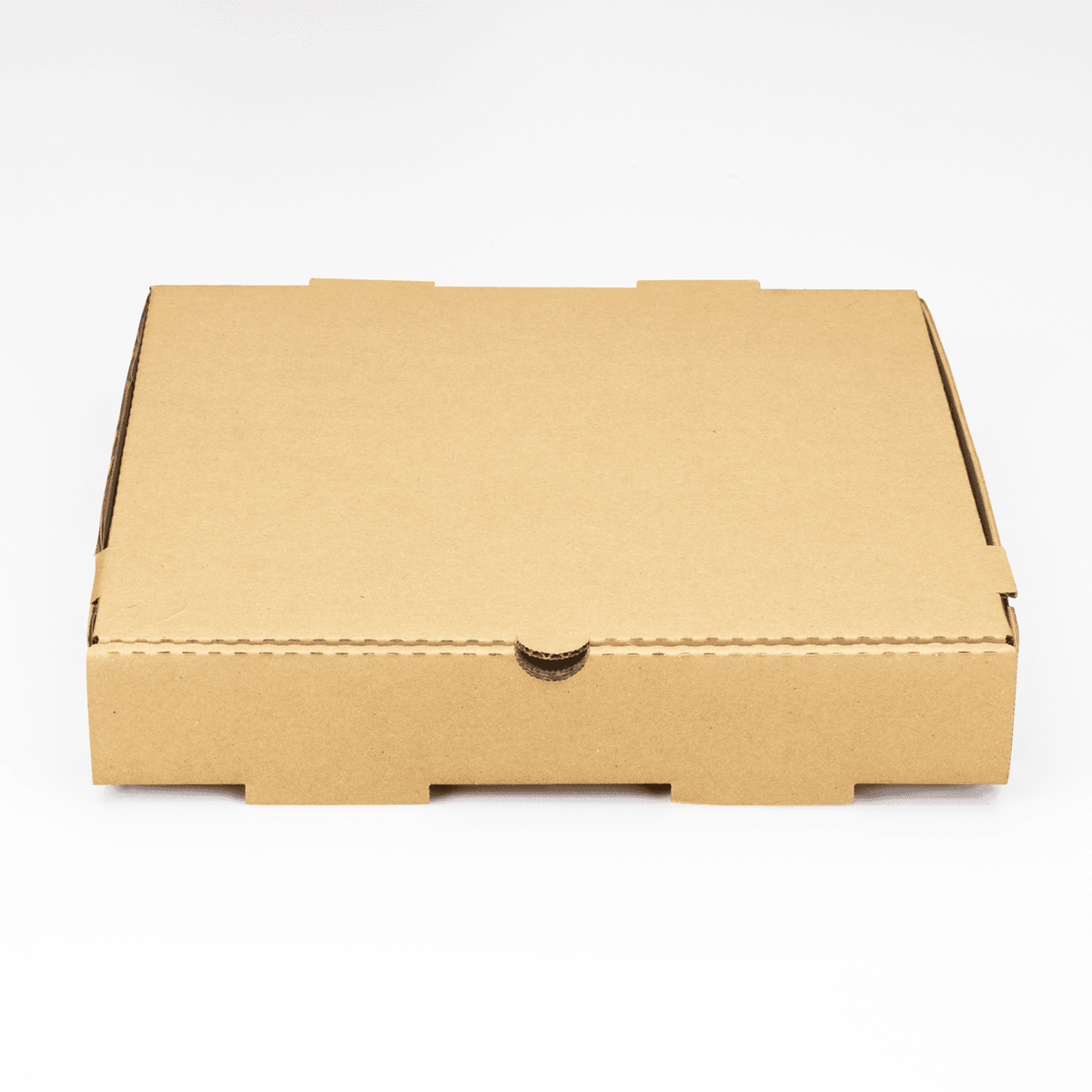 Karat Corrugated Pizza Box, 12''x12''x2'', Kraft — 50 ct — product photo 2