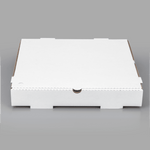 Karat Corrugated Pizza Box, 14''x14''x2'', White — 50 ct — product photo 2
