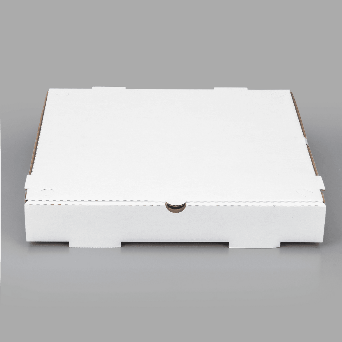 Karat Corrugated Pizza Box, 14''x14''x2'', White — 50 ct — product photo 2