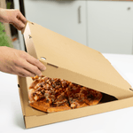 Karat Corrugated Pizza Box, 16''x16''x2'', Kraft — 50 ct — product photo 3