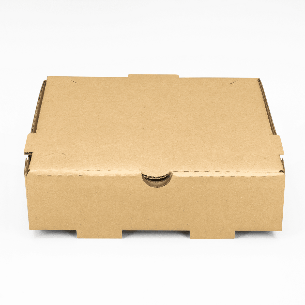 Karat Corrugated Pizza Box, 8''x8''x2'', Kraft — 50 ct — product photo 2