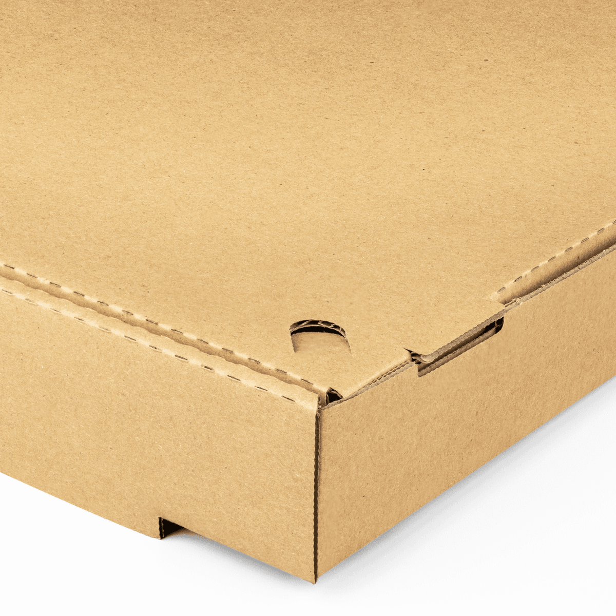Karat Corrugated Pizza Box, 8''x8''x2'', Kraft — 50 ct — product photo 6