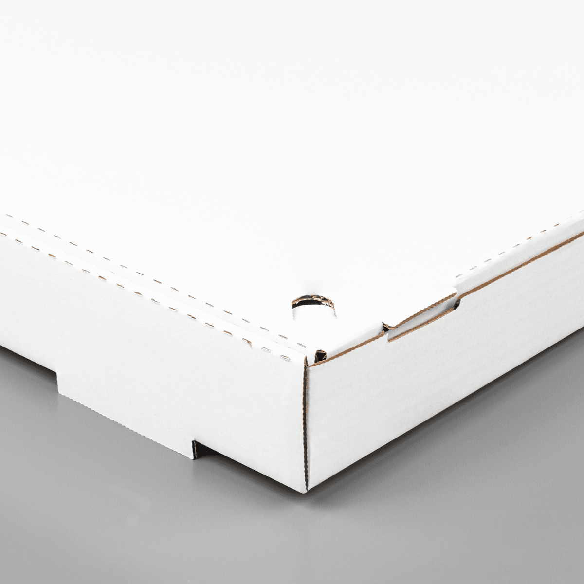 Karat Corrugated Pizza Box, 8''x8''x2'', White — 50 ct — product photo 6