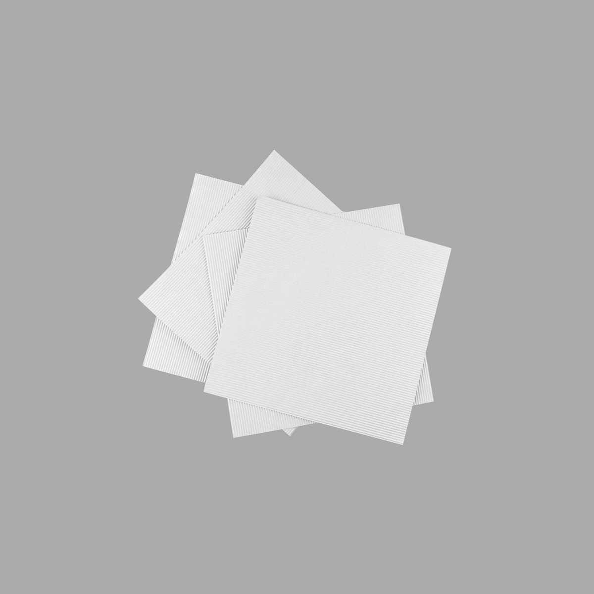 Karat Corrugated Pizza Box Liners, White — 200 ct — 10" x 10"