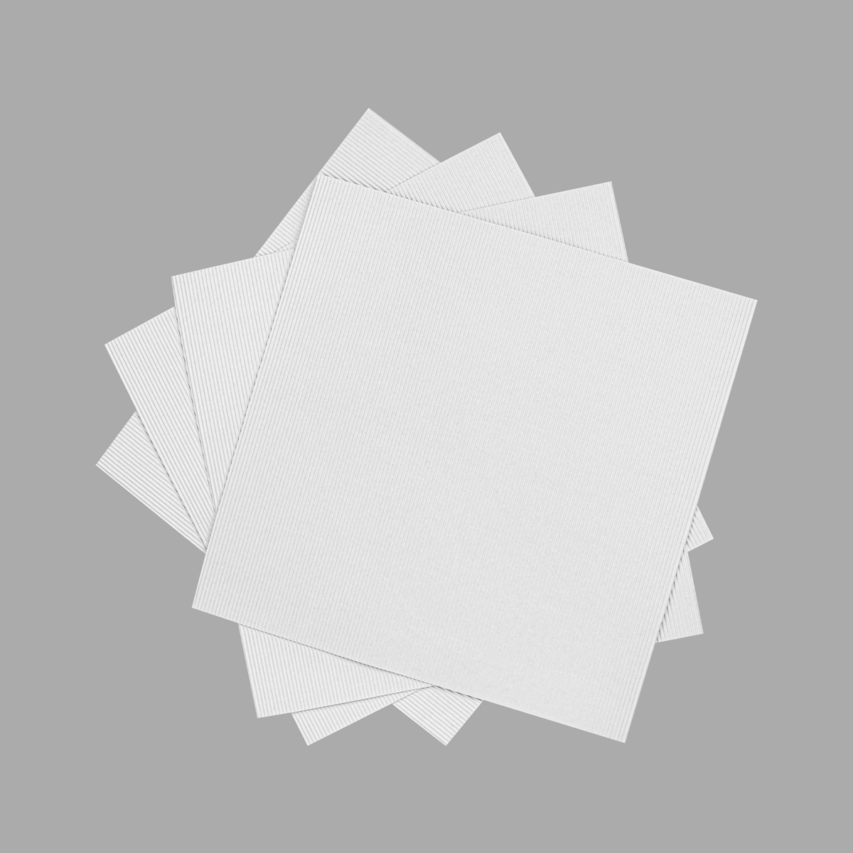 Karat Corrugated Pizza Box Liners, White — 200 ct — 16" x 16"