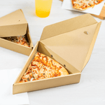 Karat Corrugated Pizza Slice Box, Kraft — 100 ct — product photo 3