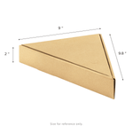 Karat Corrugated Pizza Slice Box, Kraft — 100 ct — product photo 5