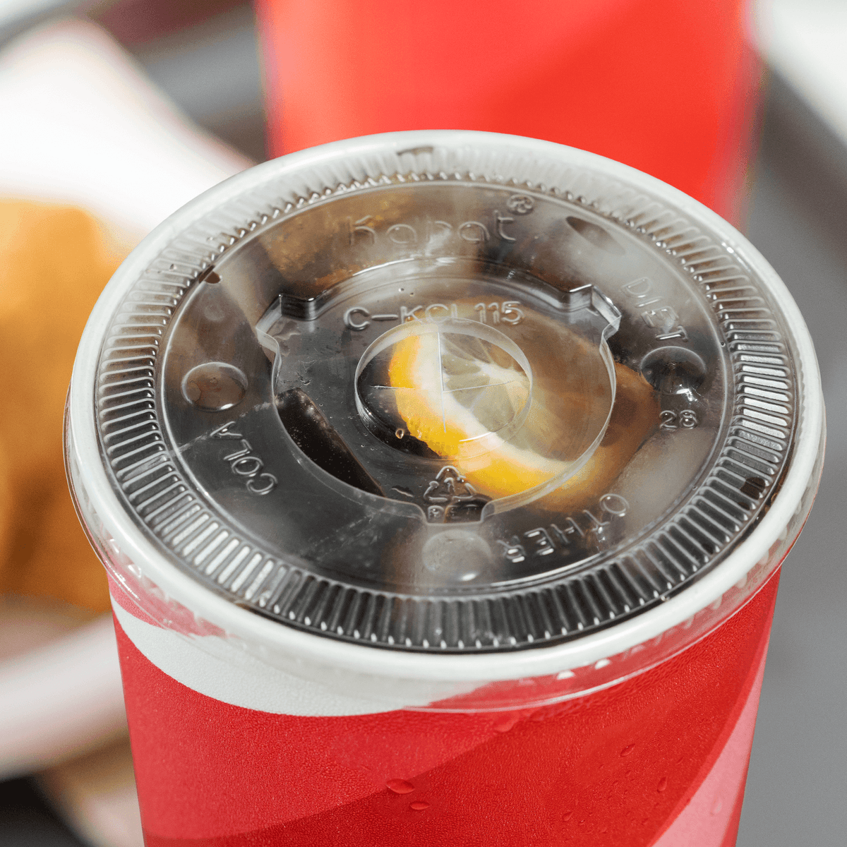 Karat Cup Lids, PET, 115 mm — 1,000 ct — product photo 3