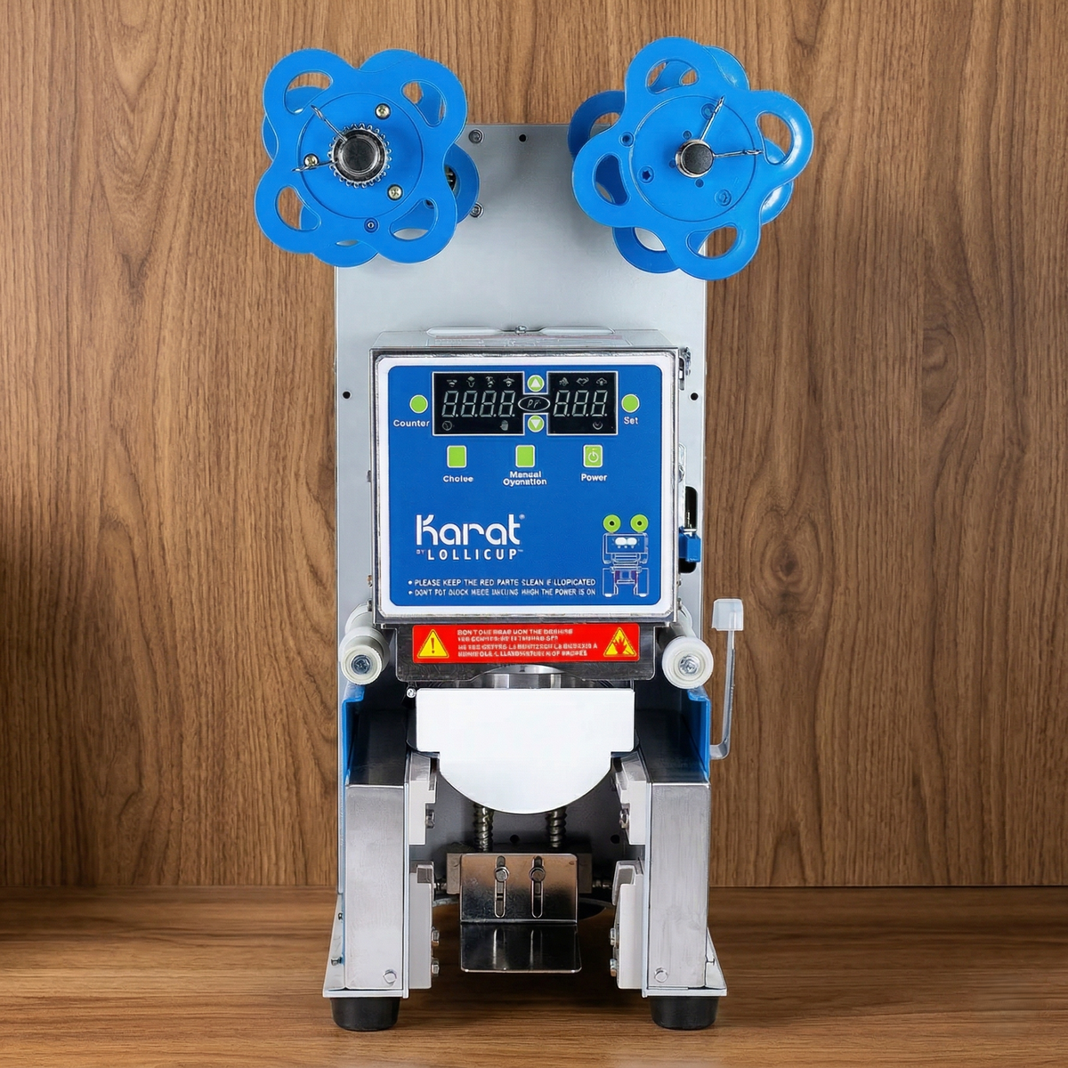Karat Cup Sealing Machine (UL, EPH Classified), with 90mm cutter rim — 1 pc