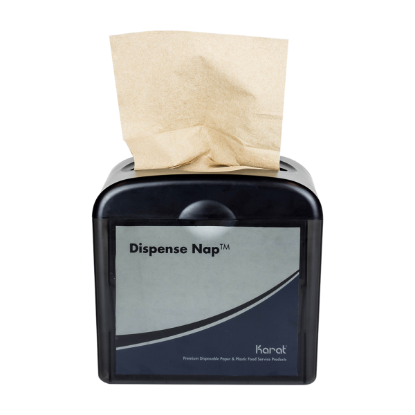 Karat Dispense Nap Tabletop Napkin Dispenser — Smoke — product photo 3