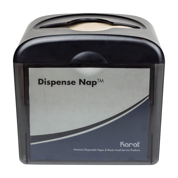 Karat Dispense Nap Tabletop Napkin Dispenser — Smoke — product photo 4