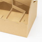 Karat Drink Carrier with Handle , for 6 Cups (12-32 oz), Paperboard — 100 ct — product photo 6
