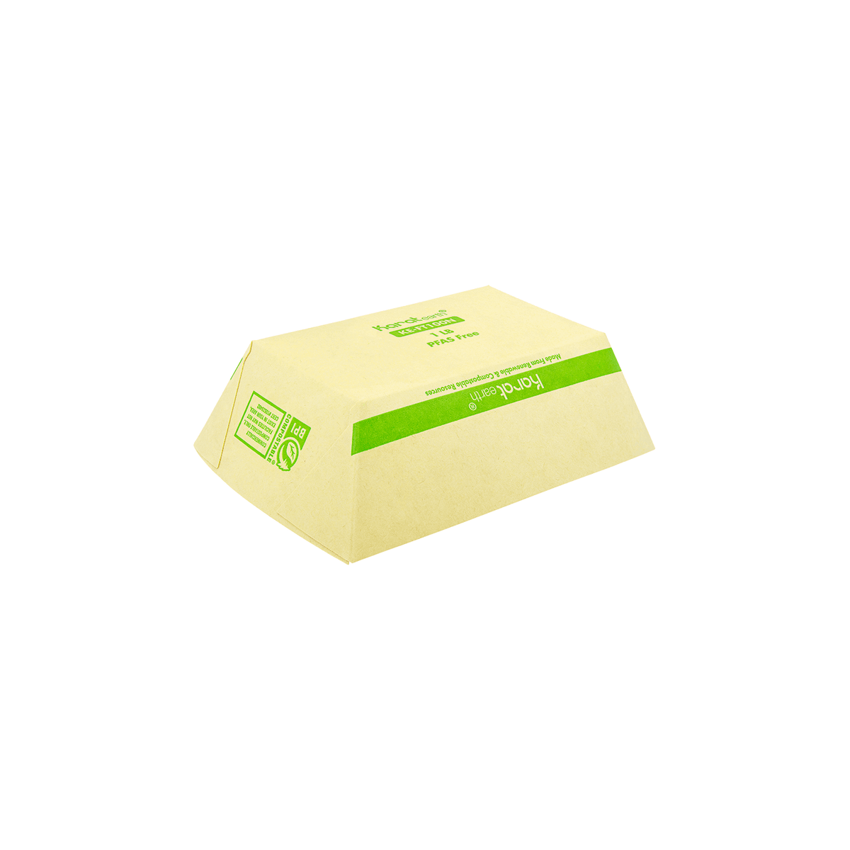 Karat Earth 1.0 lb Bamboo Natural Food Tray, Generic Print — 1,000 pcs — product photo 7