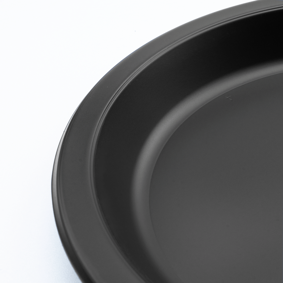 Karat Earth 10.25" Mineral Filled PP Round Plates, Black — 500 pcs — product photo 6