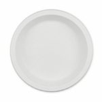 Karat Earth 10.25" Mineral Filled PP Round Plates, White — 500 pcs — product photo 2