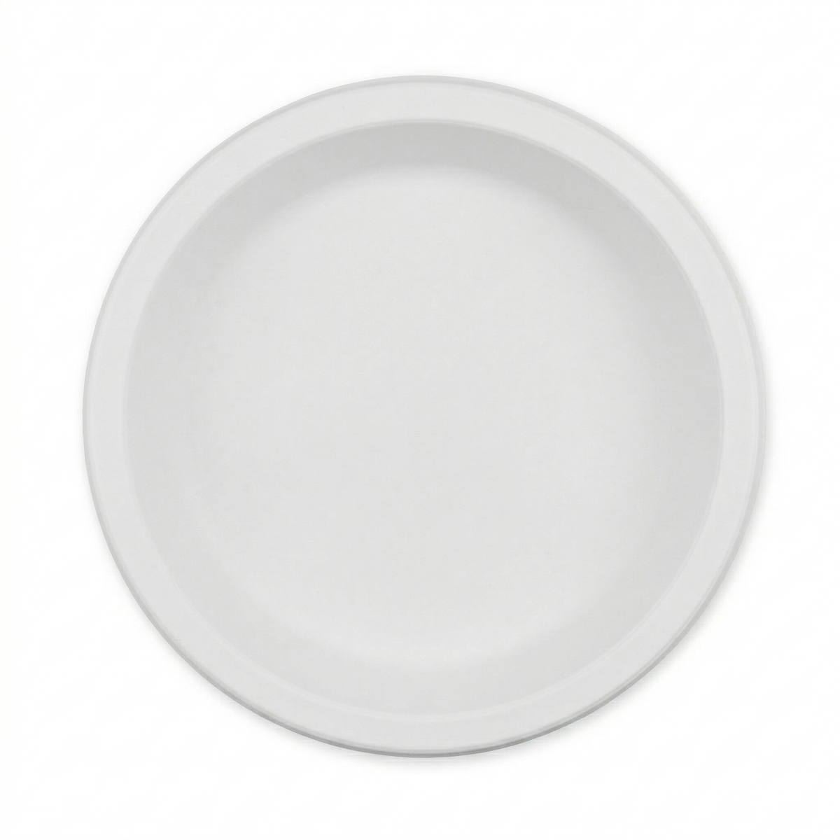 Karat Earth 10.25" Mineral Filled PP Round Plates, White — 500 pcs — product photo 2