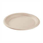 Karat Earth 10'' Molded Fiber Round Plates, PFAS Free, Natural — 500 pcs — product photo 2