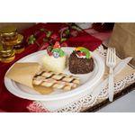 Karat Earth 10''x8'' Molded Fiber Oval Plates, PFAS Free, White — 500 pcs — product photo 8