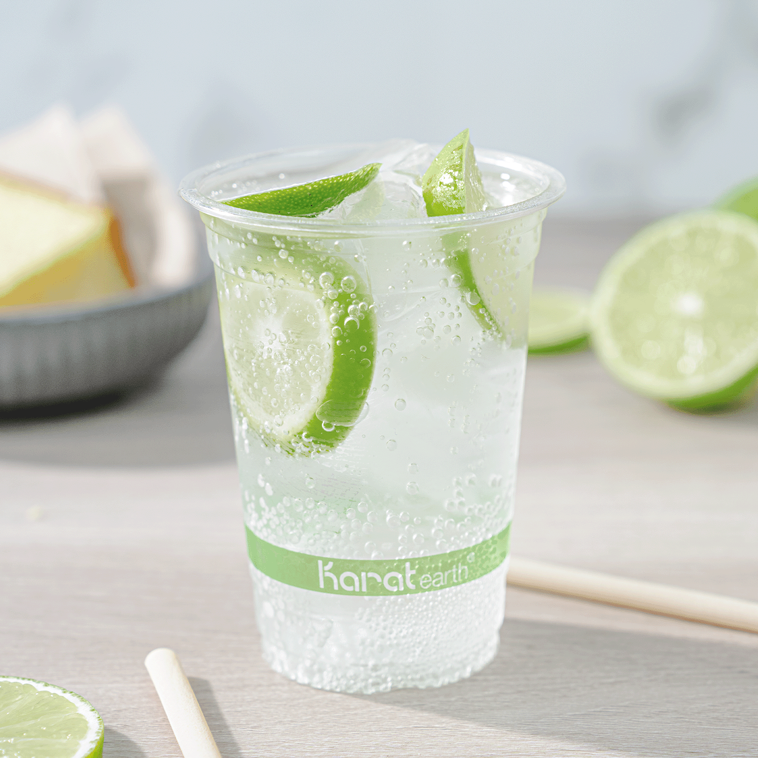 Karat Earth 10oz PLA Eco-Friendly Cups (78mm), Generic Print — 1,000 pcs