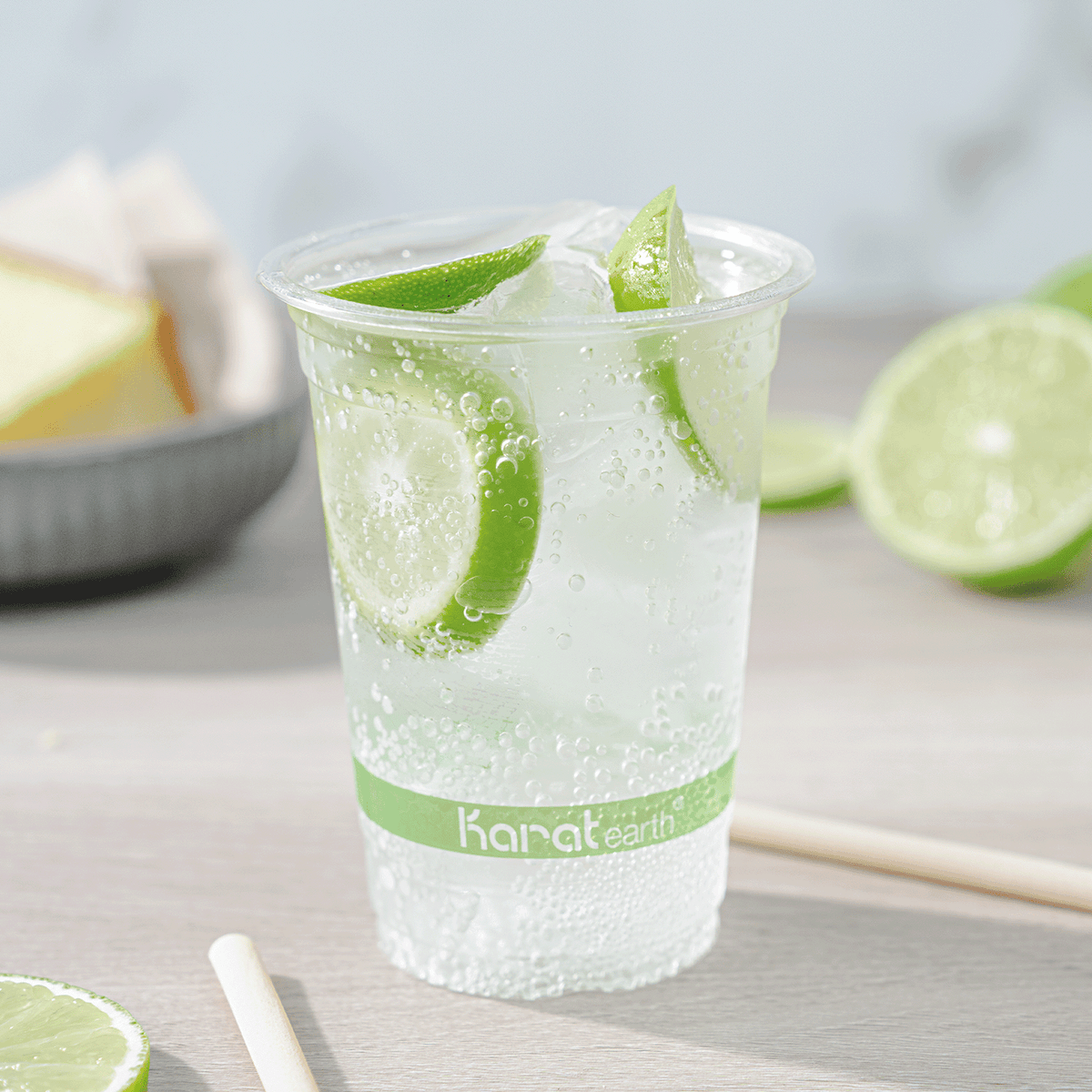 Karat Earth 10oz PLA Eco-Friendly Cups (78mm), Generic Print — 1,000 pcs
