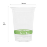 Karat Earth 10oz PLA Eco-Friendly Cups (78mm), Generic Print — 1,000 pcs — product photo 5