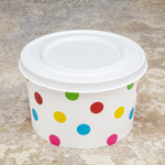 Karat Earth 127mm Compostable Fiber Paper Flat lid for 20 oz Paper Food Container — 600 pcs — product photo 5