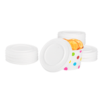 Karat Earth 127mm Compostable Fiber Paper Flat lid for 20 oz Paper Food Container — 600 pcs — product photo 8