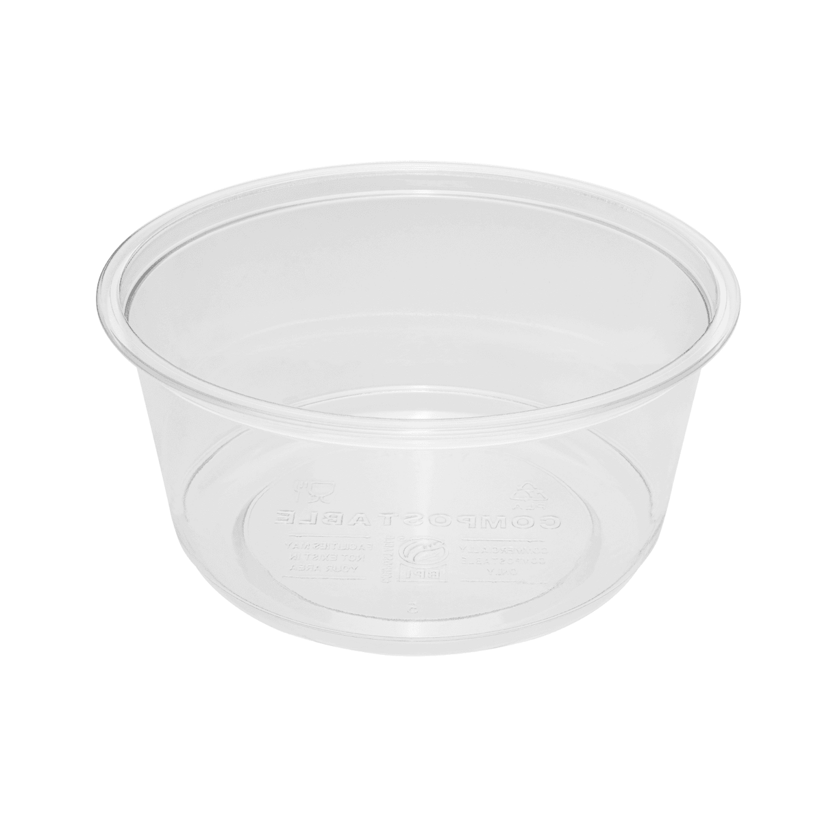 Karat Earth 12oz Eco-Friendly PLA Round Deli Container (117mm) — 500 pcs — product photo 2