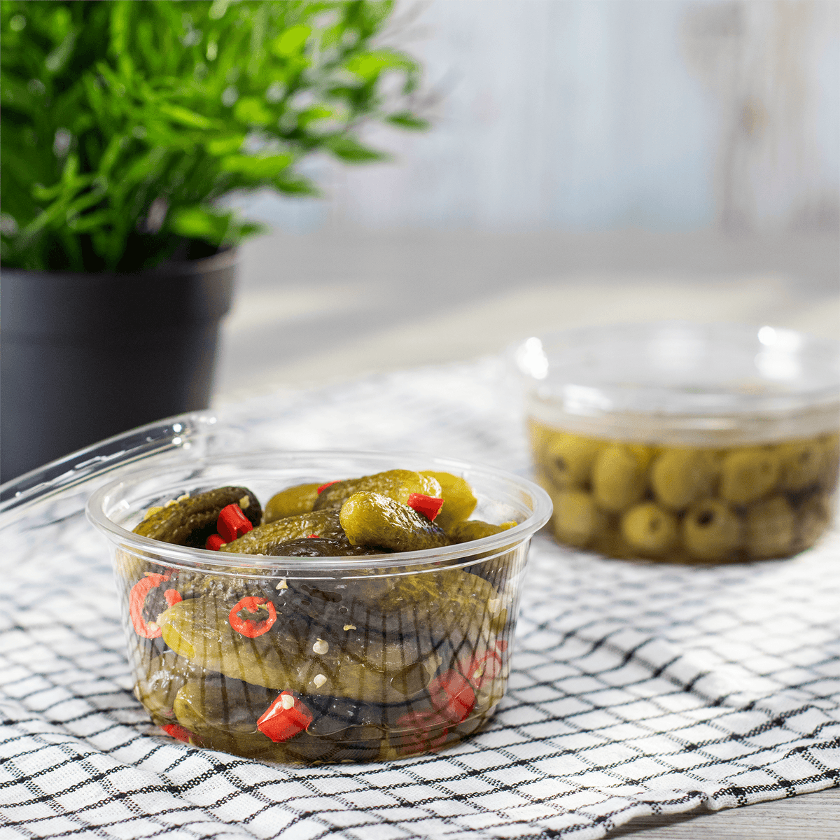 Karat Earth 12oz Eco-Friendly PLA Round Deli Container (117mm) — 500 pcs — product photo 12