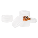 Karat Earth 142mm Compostable Fiber Paper Flat lid for 24-32 oz Paper Food Container — 600 pcs — product photo 2