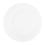Karat Earth 142mm Compostable Fiber Paper Flat lid for 24-32 oz Paper Food Container — 600 pcs — product photo 7