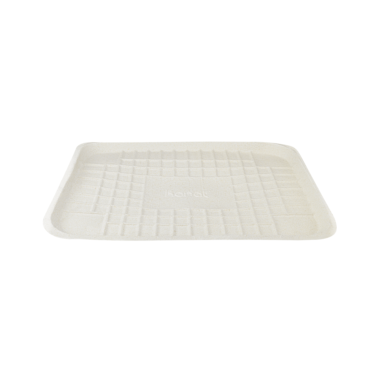 Karat Earth 14”x18” GreaseEase Molded Fiber Food Tray, PFAS free — 100 pcs — product photo 2