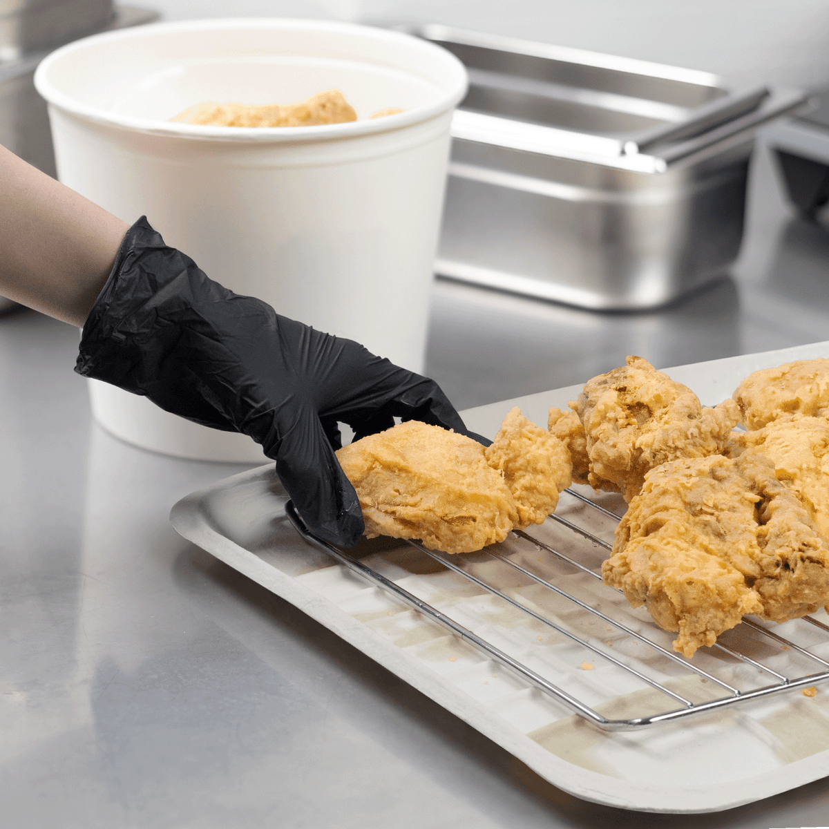 Karat Earth 14”x18” GreaseEase Molded Fiber Food Tray, PFAS free — 100 pcs — product photo 3