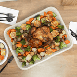 Karat Earth 14”x18” PFAS free Bagasse Serving Tray, Rectangular — 100 pcs — product photo 4