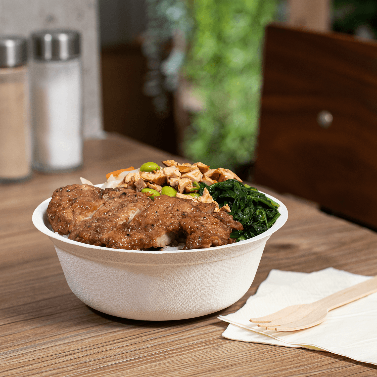 Karat Earth 16oz Molded Fiber Rice Bowl, PFAS Free, White — 1,000 pcs