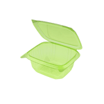 Karat Earth 16oz PLA Hinged Deli Container, Green — 200 pcs — product photo 2