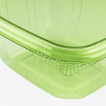 Karat Earth 16oz PLA Hinged Deli Container, Green — 200 pcs — product photo 6