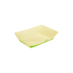 Karat Earth 2.0 lb Bamboo Natural Food Tray, Generic Print — 1,000 pcs — product photo 2