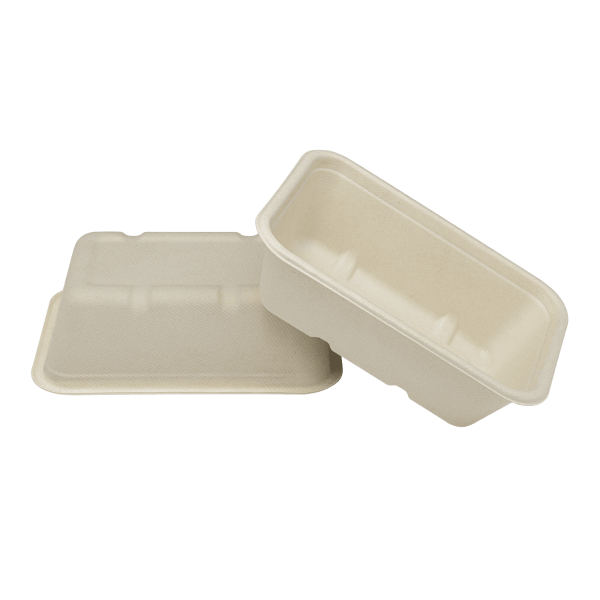 Karat Earth 20oz Molded Fiber Take Out Container, Rectangular — 500 pcs — product photo 5