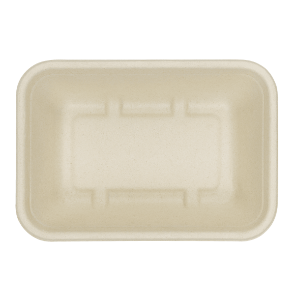 Karat Earth 20oz Molded Fiber Take Out Container, Rectangular — 500 pcs — product photo 8